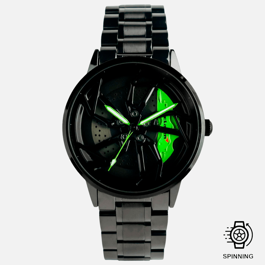 Reloj GasShelby Competition F1 inspirado en el McLaren 720S color verde