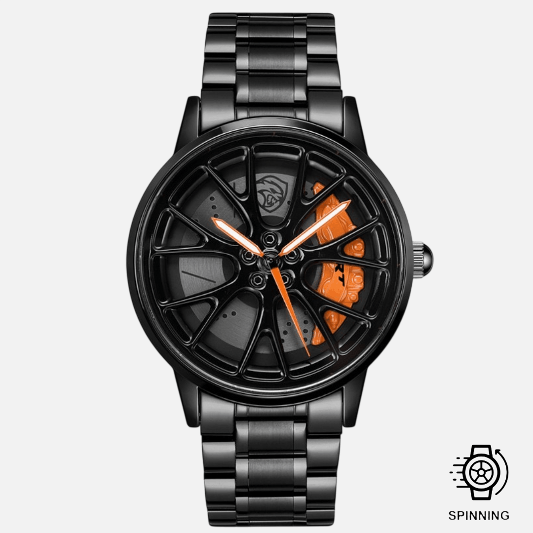Reloj GasShelby Demon inspirado en el Dodge Challenger SRT Demon color naranja