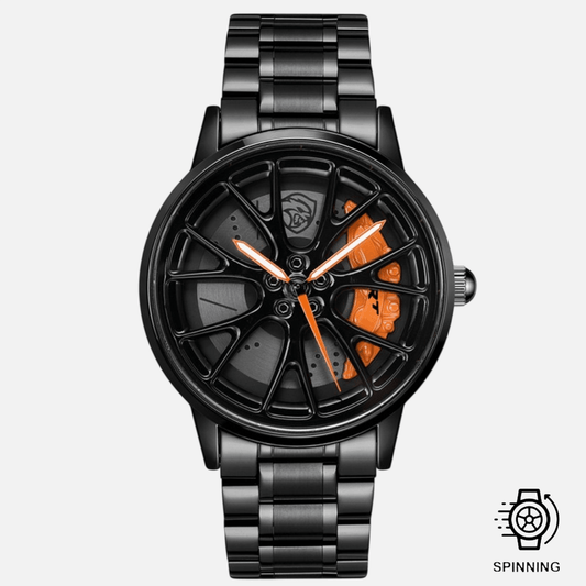 Reloj GasShelby Demon inspirado en el Dodge Challenger SRT Demon color naranja