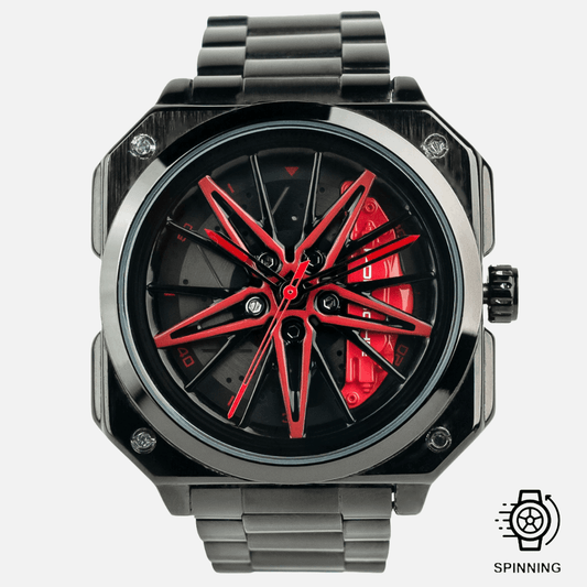 Reloj GasShelby GT3 inspirado en el Porsche 911 GT3 color rojo