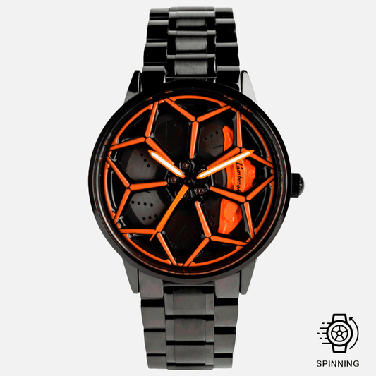 Reloj GasShelby Urus inspirado en el Lamborghini Urus color naranja