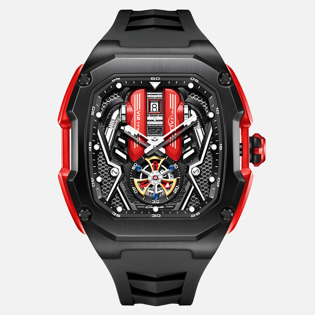 Reloj GasShelby V12 Hypercar Edition inspirado en el Lamborghini Aventador SVJ