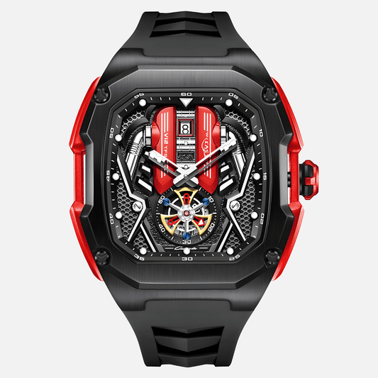 Reloj GasShelby V12 Hypercar Edition inspirado en el Lamborghini Aventador SVJ